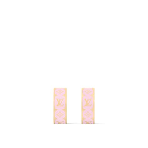 louis vuitton enamel earrings